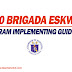 2020 Brigada Eskwela Program Implementing Guidelines