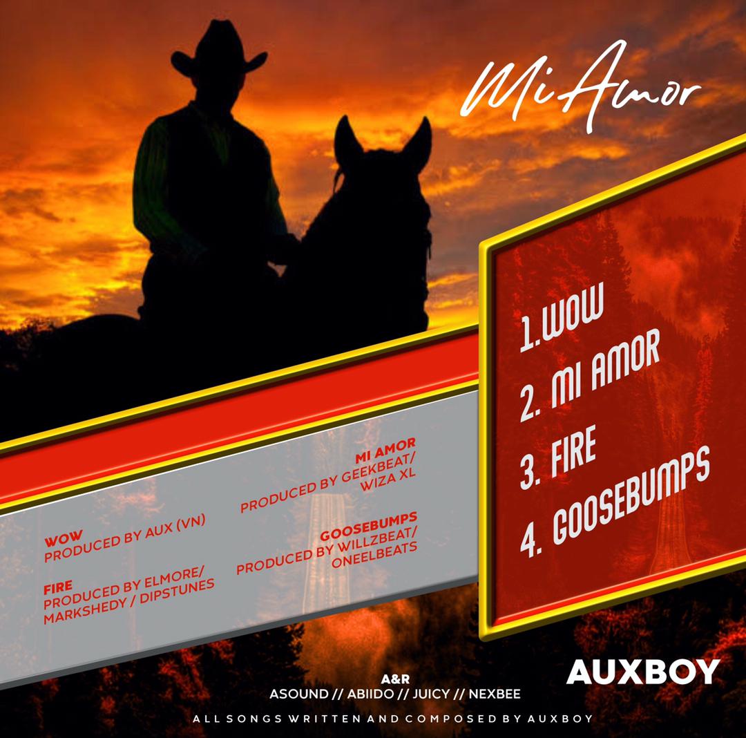 [Extended play] Auxboy - Mi Amor (4 tracks project) #Arewapublisize