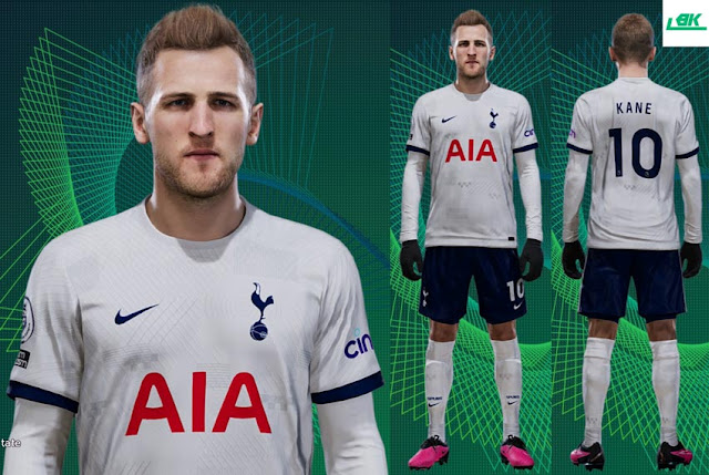 Tottenham Hotspur Home Kit 23-24 Leaked For eFootball PES 2021