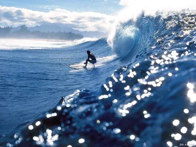 صورة متزلج راكب الامواج، خلفيات بحر
