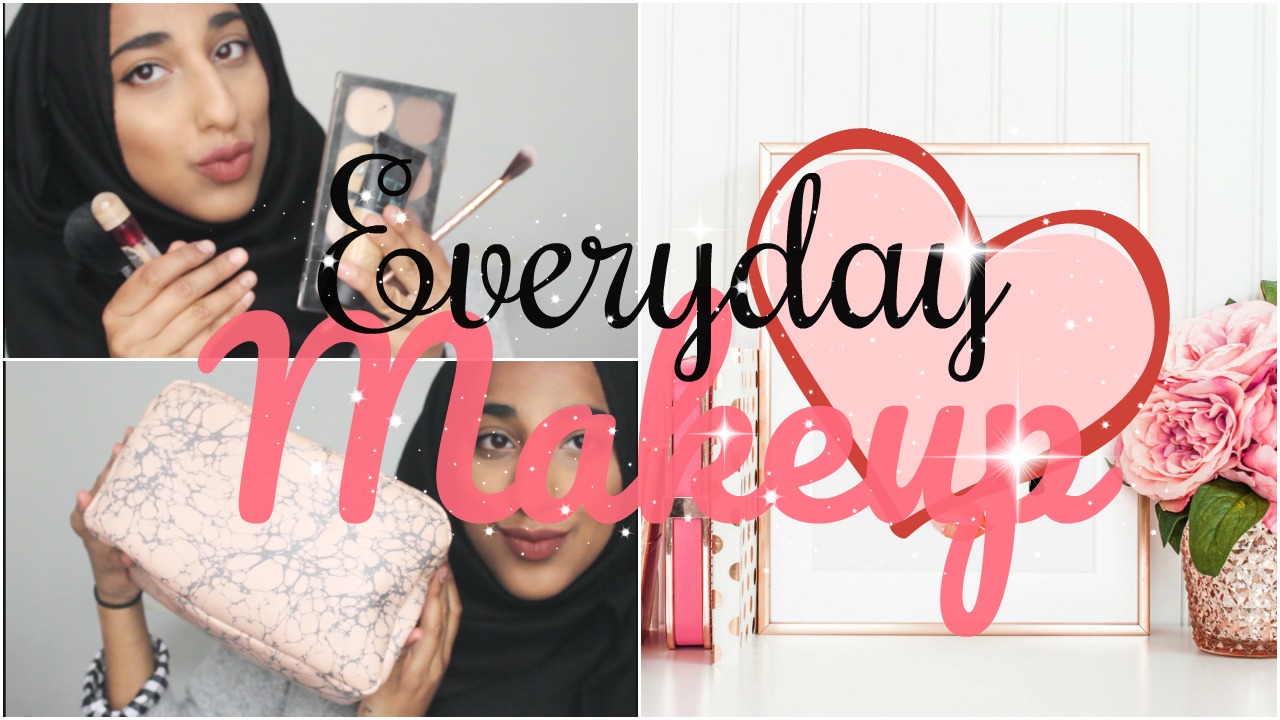 Everyday Makeup Tutorial Simple Hijab Style Candy Blossom