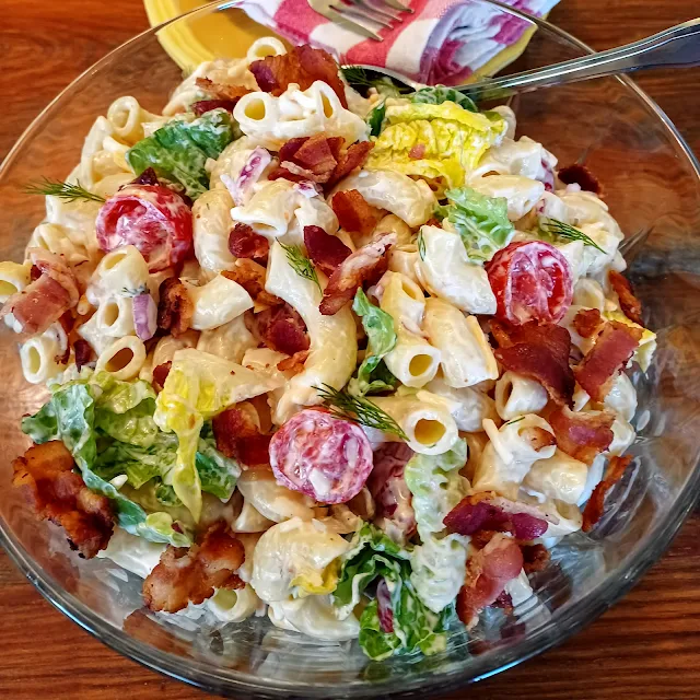 BLT Pasta Salad at Miz Helen's Country Cottage