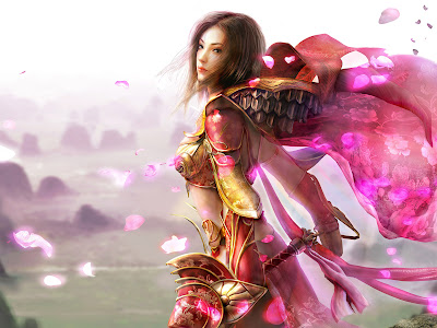 the-fighter-in-pink-outfit-amazing-fantasy-desktop-background