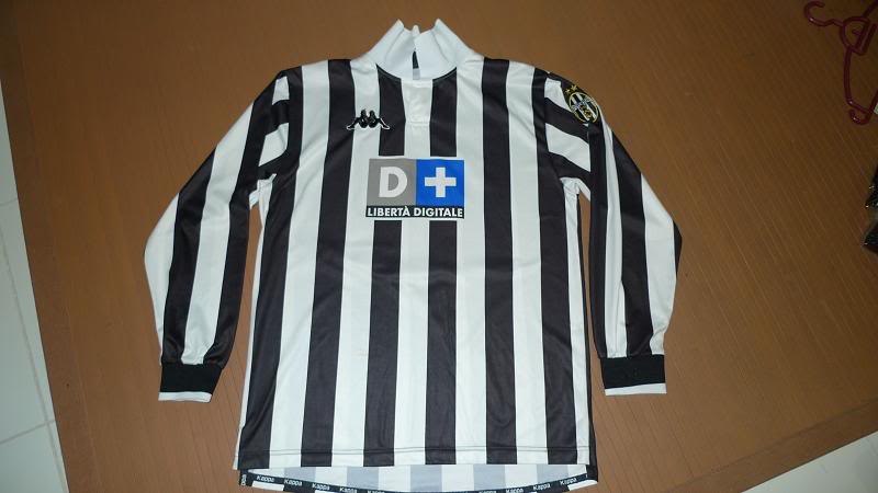 Juventus 1998 1999 Home Replica Blog Baju  Bola  Sepak 