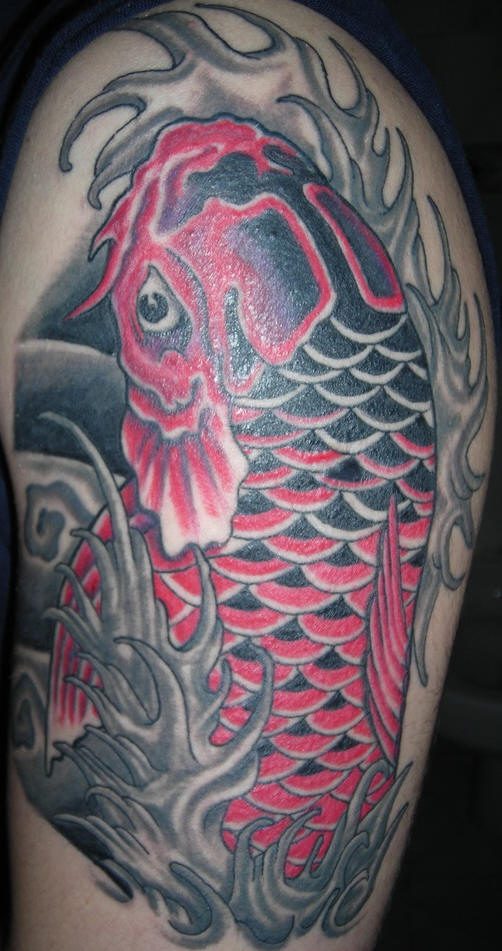 Koi Fish Tattoo 2011