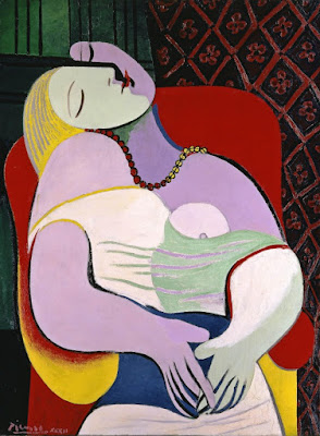  Picasso - Le rêve ,1932.
 