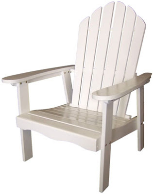 of adirondack chairs.