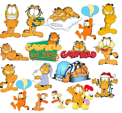 Garfield Clipart Set