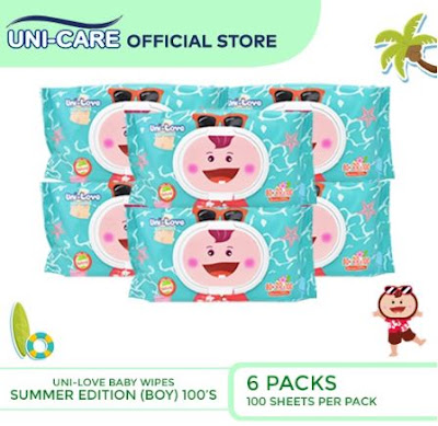 UniLove Baby Wipes Summer Edition