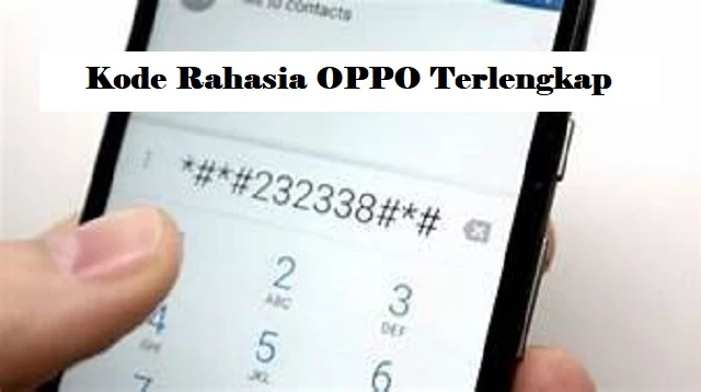 Kode Rahasia OPPO Lupa Pola