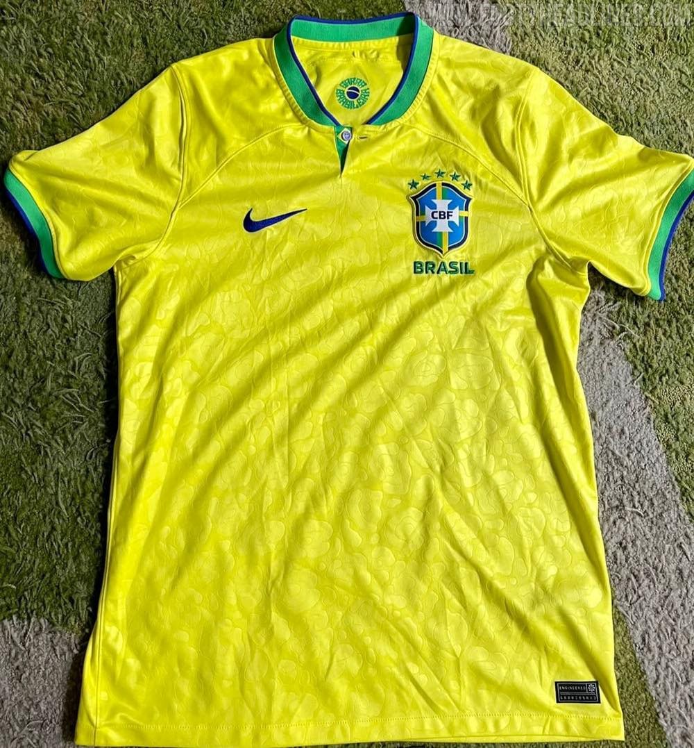 Brasilien WM 2022 Heim- und Auswärtstrikots enthüllt - Nur Fussball