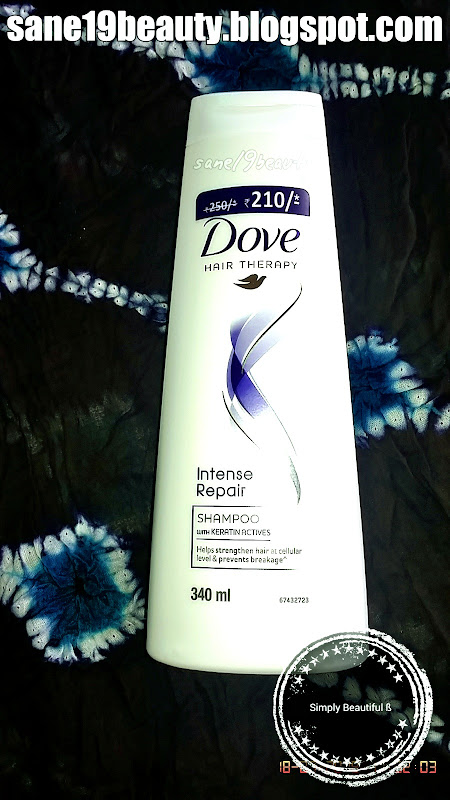 Review of Dove Hair Therapy Intense Repair shampoo. Pic 17