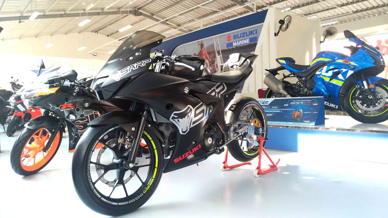 GSX R150 Modifikasi Ala SARP CAFE RACER Dan STREERT FIGHTER SUZUKI