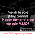 Mentir te sale muy bien, hacer como te creo, me sale mejor.