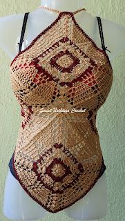 GRANNY SQUARE BOHO BEACH TOP - 4 , a free crochet pattern from Sweet Nothings Crochet