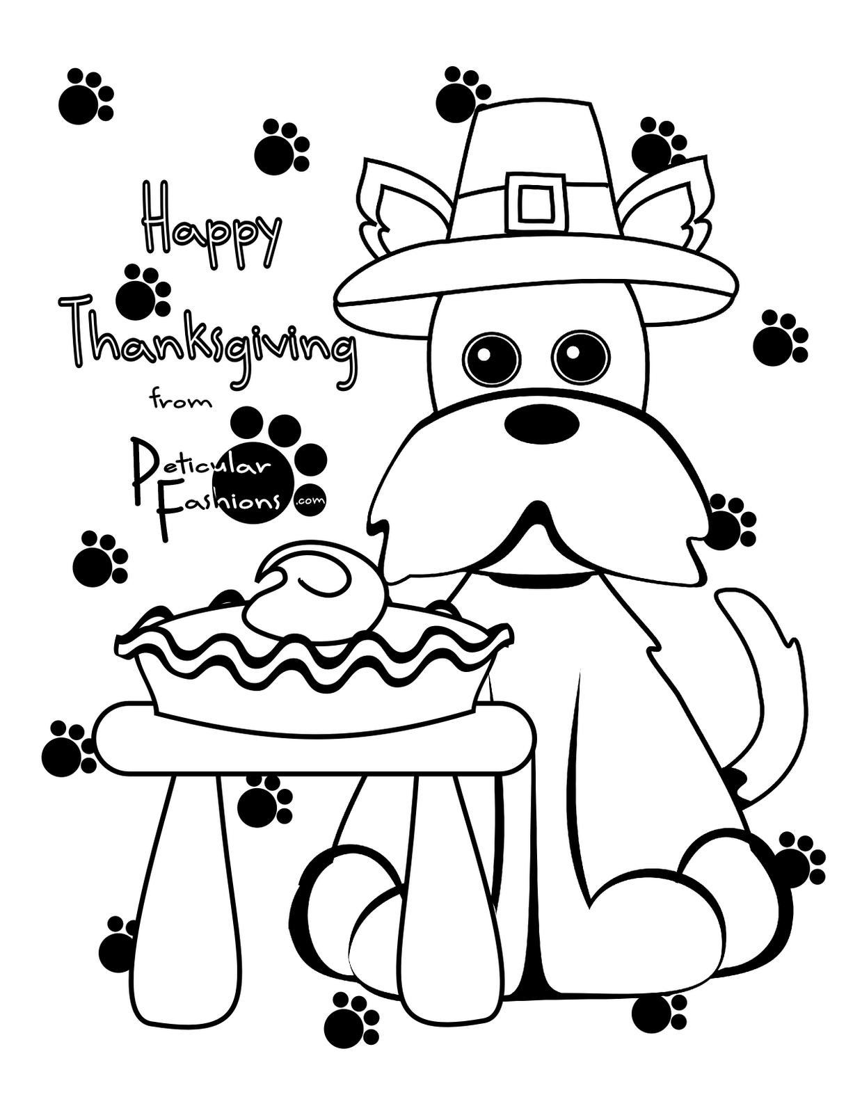 Download ThanksGiving Coloring Pages - Free Printable Pictures ...