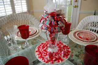 Centerpieces for Valentine's Day