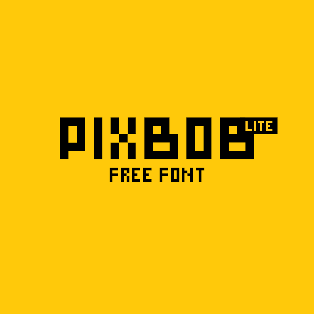 PIXBOB LITE - Free Pixel Fonts