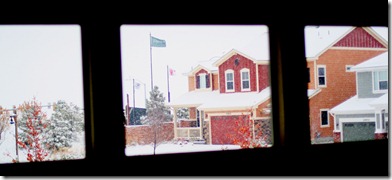 Snow from the loft