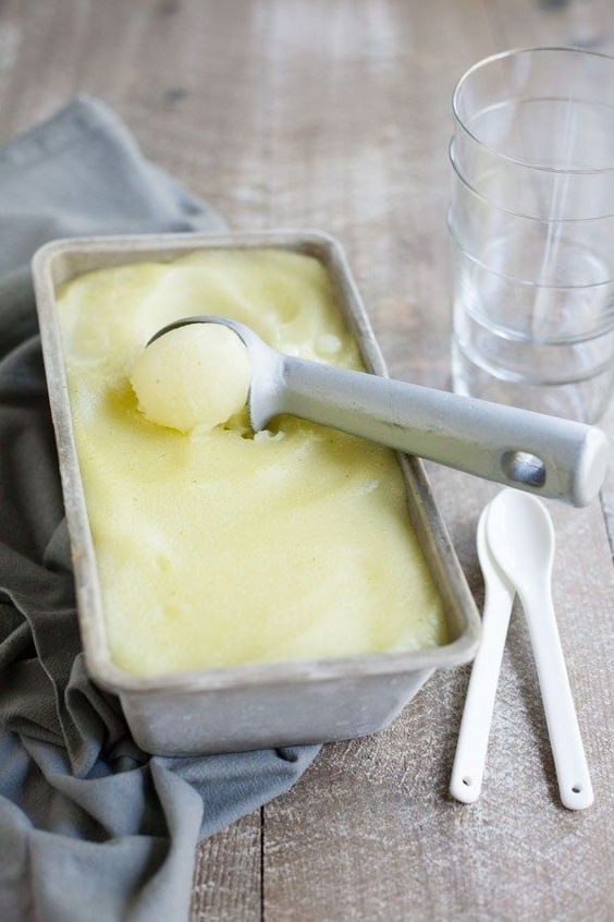 This chilly and refreshing Cucumber Gin and Tonic Sorbet is the perfect icy boozy cocktail to keep cool in the summer heat.