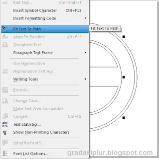 Cara Membuat Desain Stempel Di CorelDraw X4