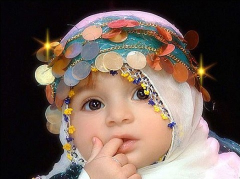 COOL IMAGES: cute baby girl in hijab