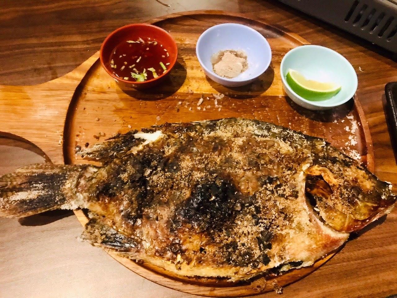 泰夯串燒炸物 鹽烤吳郭魚 泰式奶茶 新莊新月橋美食 土陶火鍋