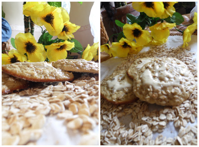 Galletas de avena y jengibre