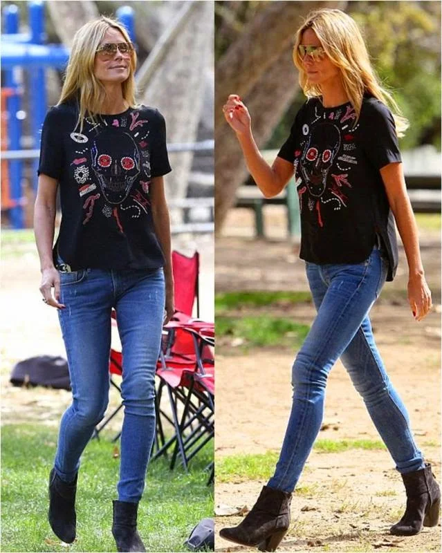 Heidi Klum wearing STRÖM Brand