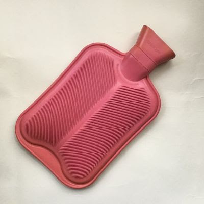 Hot water bottle or bags, also know as dry heat treatment can help in aches and pains.