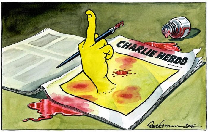 The Pen Is Mightier Than The Sword 28 Cartoonists Pay Tribute To The Victims Of The Charlie Hebdo Shooting