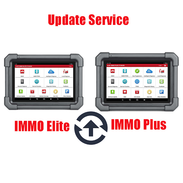 Update Launch X431 IMMO Elite to IMMO Plus