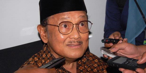 Mantan Presiden RI, BJ Habibie. 