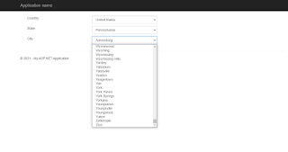 ASP.NET MVC Cascade Dropdown Using jQuery And Entity Framework