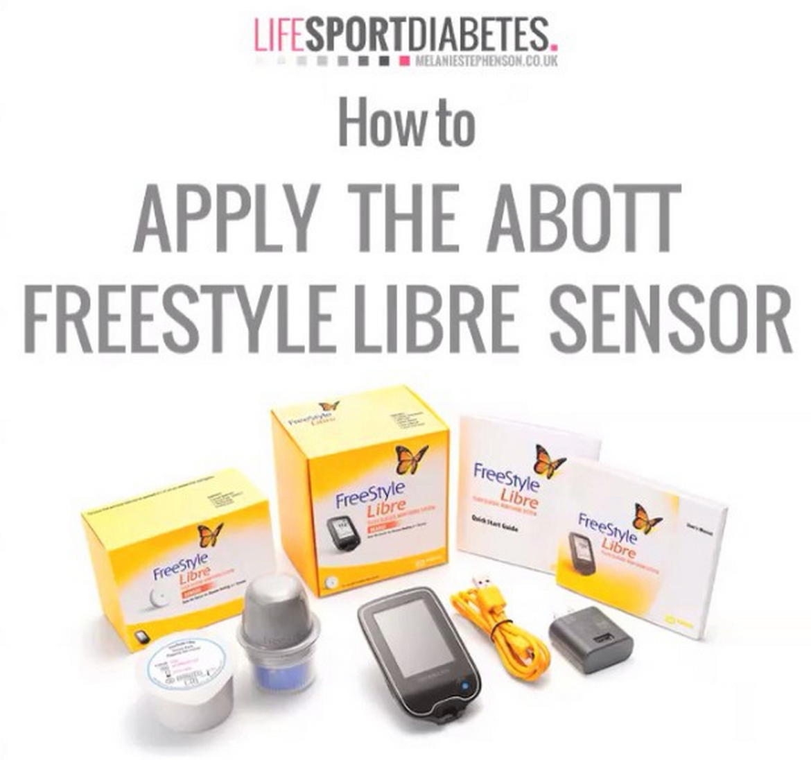 How to Apply the Abbott Freestyle Libre Sensor Video Link ...