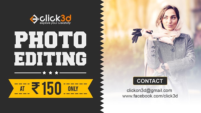 Photo Editing at ₹150/-