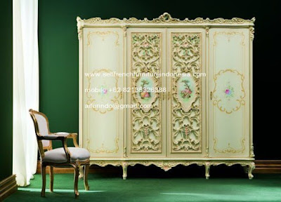 Sell French Armoire rococo design-French Furniture Indonesia