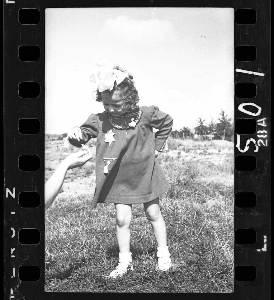 These 32 Pictures Had Been Buried For Years. The Reason Is Heart-Breaking - 1940-1944: Young Girl