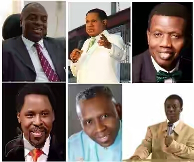 Seven Nigerians make list of top 20 world richest pastors [See list]