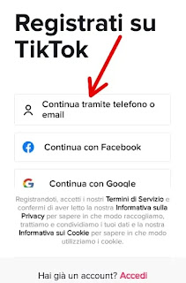 Come Iscriversi a TikTok e primi passi