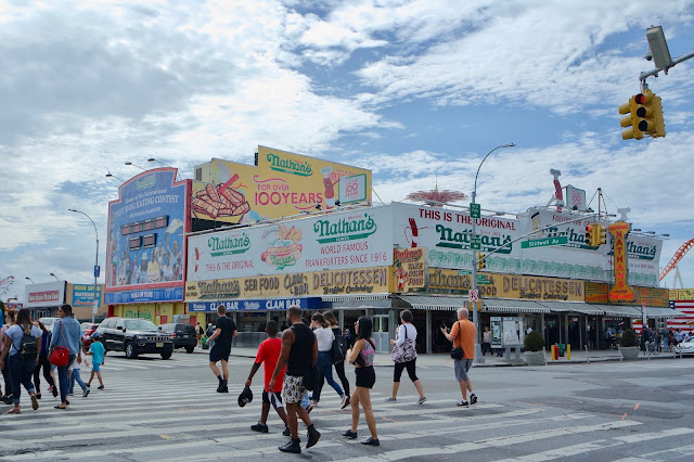 Coney Island, Brooklyn Nathan's Hot Dogs Travel Blog