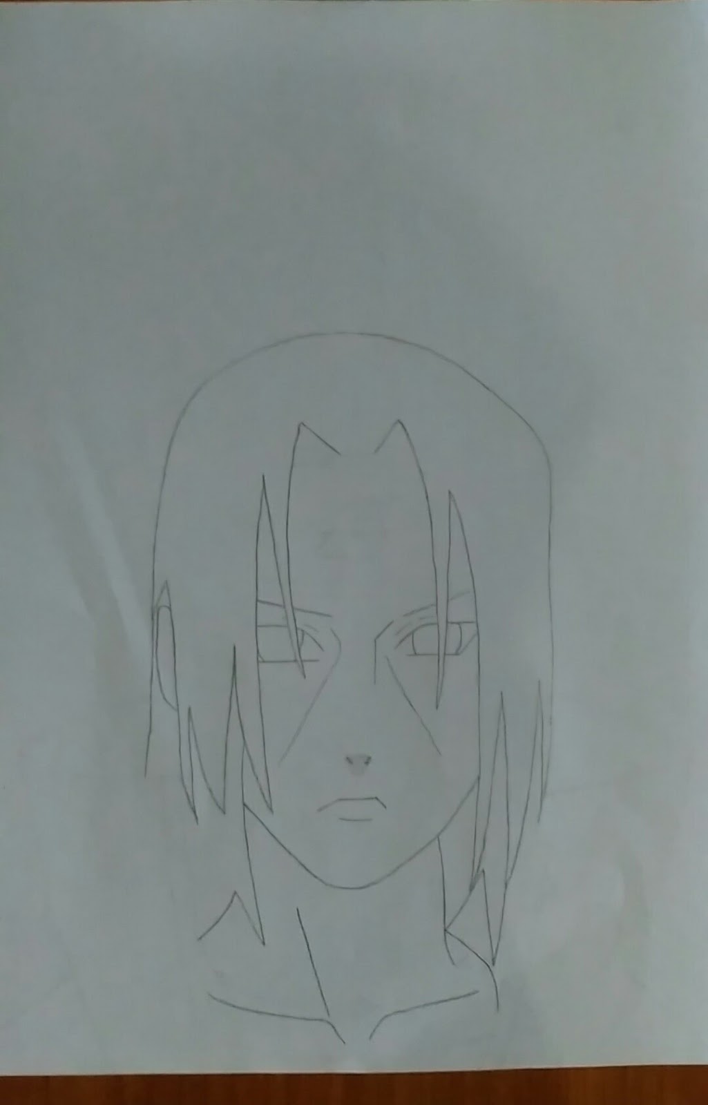 Cara Mudah Menggambar Karakter Di Anime Naruto Uchiha Itachi