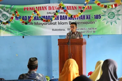 BAZNAS Lampung Timur Gelar Pengajian Akbar dan Bantuan Sosial