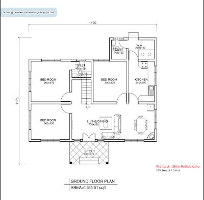 Kerala Single Floor House Plans