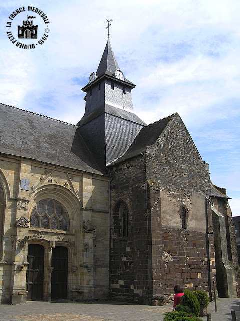 MALESTROIT (56) - Eglise Saint-Gilles (Extérieur)