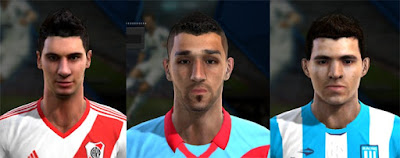 Facepack Liga Argentina 2016 Pes 2013 By Frank