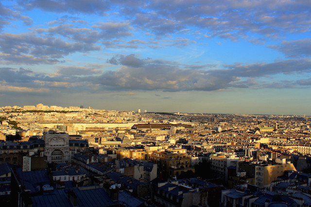 View over Paris from Montmartre