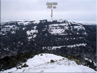 Amaritu visto desde la punta sur de Arrato