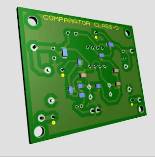 Comparator Circuit Class-D Amplifier