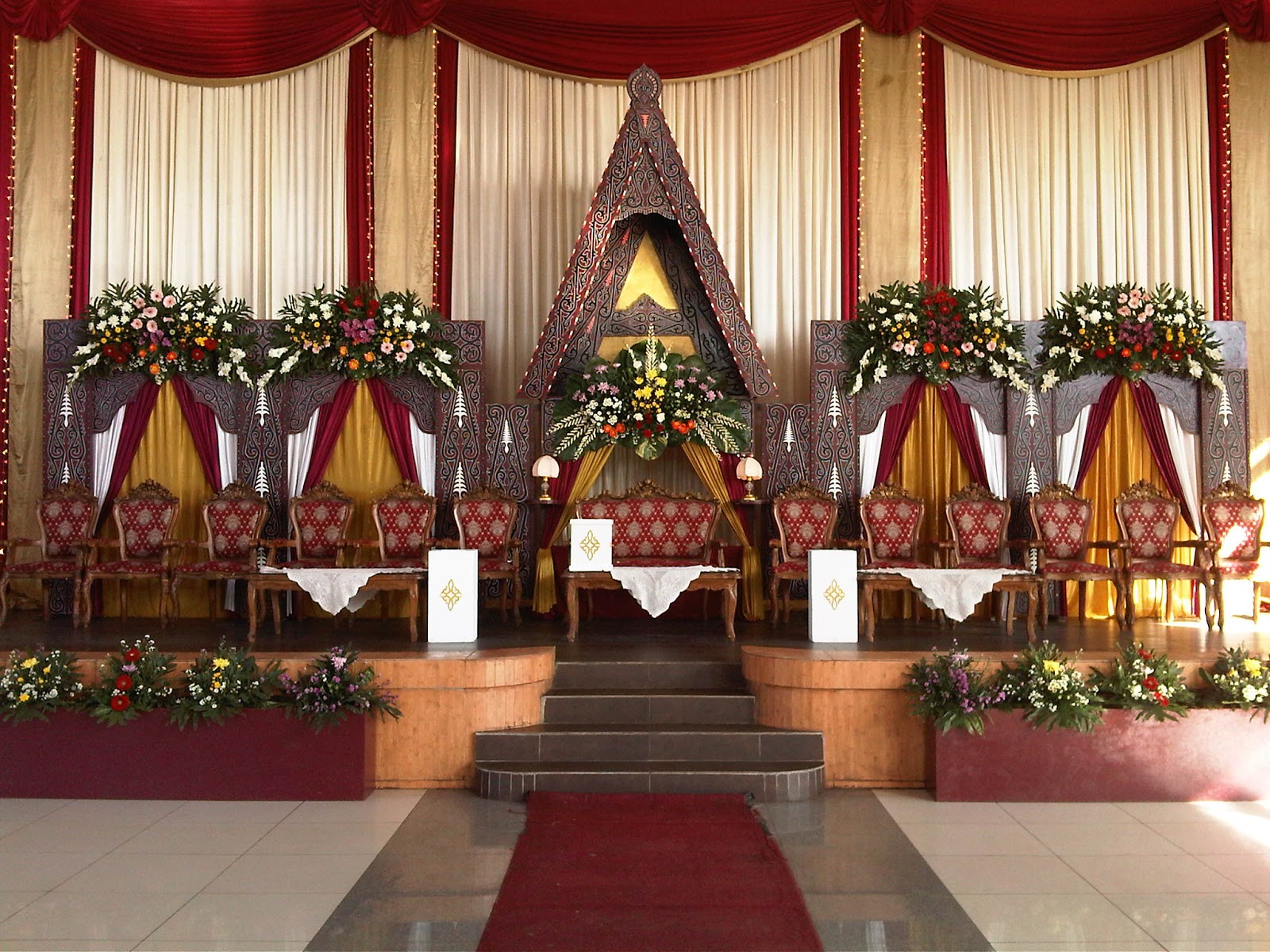 Dekorasi Pesta Pernikahan Adat Batak DEKORASI 